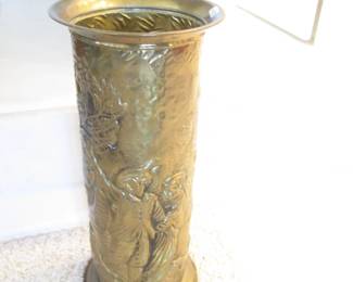 Vintage Brass Umbrella Stand