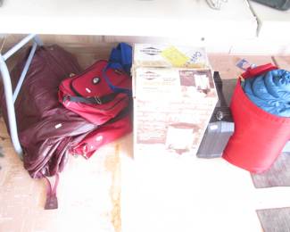 Totes & Sleeping Bag