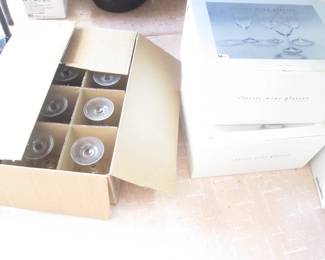 Boxed Glassware