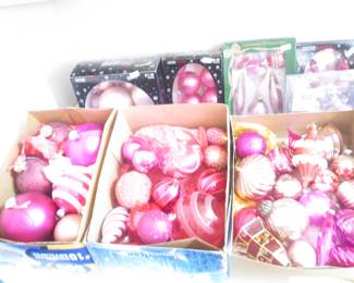 Boxed Christmas Ornaments