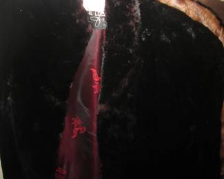 Black Cape Fur, Mouton By Cecil Collison Furs, Denver