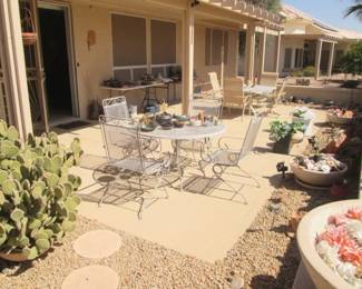 A Loaded Patio Area