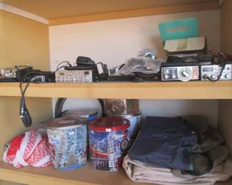 Christmas Tins + CB Radios