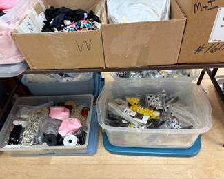 Ribbons, Beads & Craft Items 