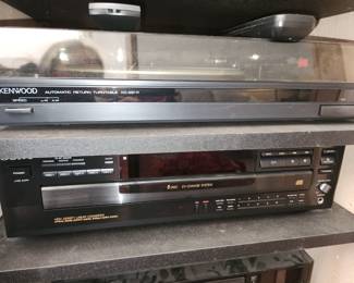 Kenwood and Sony electronics 