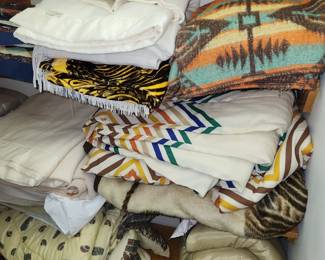 Linens and vintage quilts
