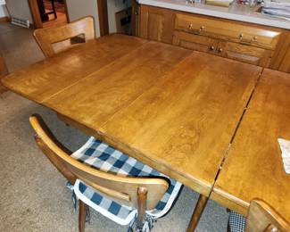 MCM dining table and chairs