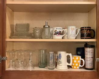 GLASSWARE & COFFEE CUPS
