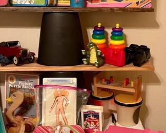VINTAGE BARBIES, VINTAGE BARBIE SPA & PHYSICAL FITNESS CENTER,  VINTAGE HEATHCLIFF LUNCHBOX