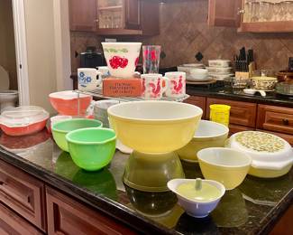 PYREX, JADEITE, FIREKING
