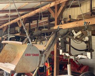 CRAFTSMAN FRONT END BUCKET TO LAWN TRACTOR