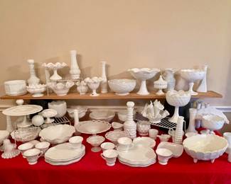 MILK GLASS COLLECTION