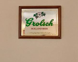 GROLSCH BEER MIRROR