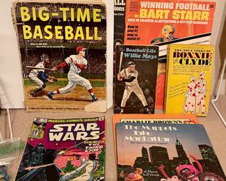 VINTAGE COMICS & EPHEMERA MARVEL STAR WARS COMIC, BIG TIME BASEBALL BOOK