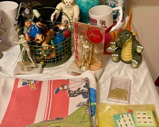 VINTAGE RAMBO SCARF, VINTAGE TOYS