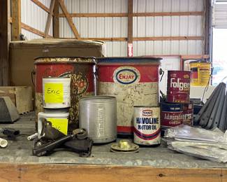 VINTAGE TINS AND CANS