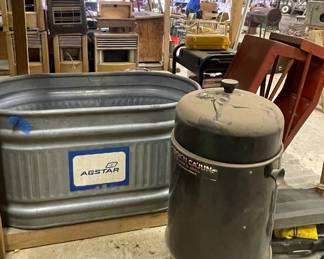 WATER TROUGH, SMOKER, RAMPS