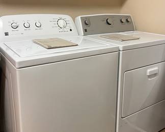 KENMORE WASHER AND DRYER