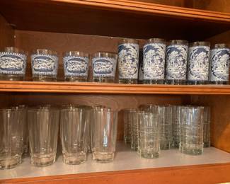 Wedgewood glassware, and other glassware