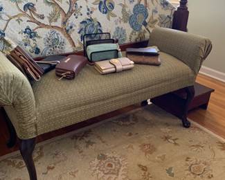 upholstered bench
