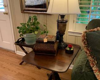 Table Lamp, Decorative box, square accent table