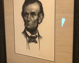 Lincoln print