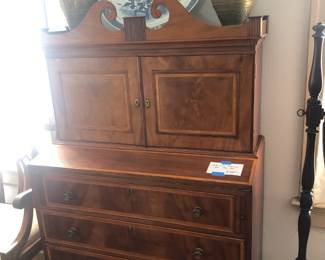 early 19th century desk, chinese charger