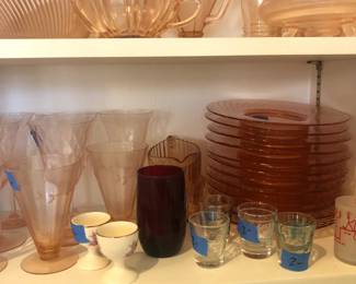 more pink depression glass