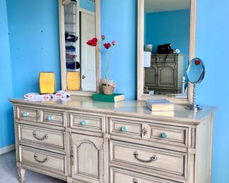 Vintage  Dresser with Mirrors