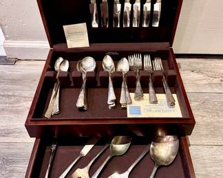 Vintage Flatware in Case