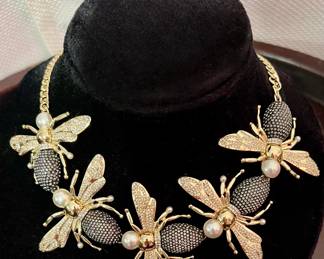 Gorgeous Bumble Bee Necklace