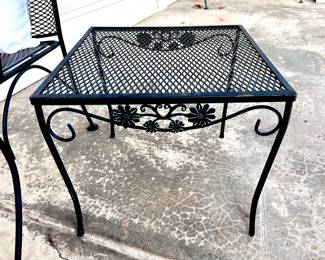 Wrought Iron Table