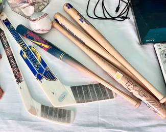 Mini Hockey Sticks and Bats