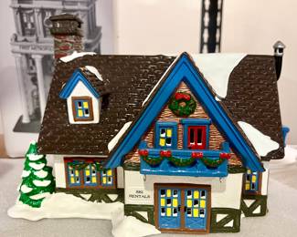 Department 56 Christmas Village Ski Rentals