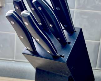 JA Henckels Knife Block Set