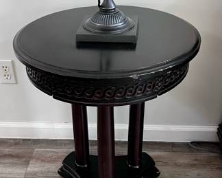 Black Round Table