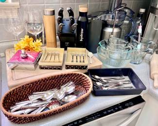 JA Henckels Knives, Cutting Board, Kitchen Items