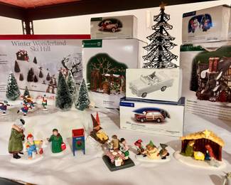 Department 56 Snow Village Figurines and Accessories