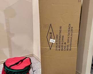 Flocked Christmas Tree