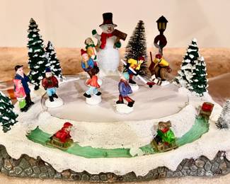 Christmas Village Ice Skating Rink