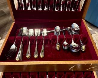 Vintage Flatware in Case