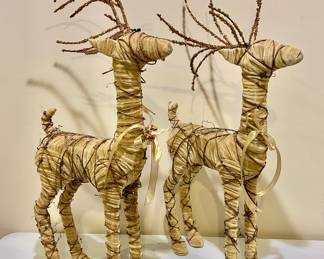 Tall Velvet Reindeer