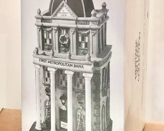 Department 56 First Metropolitan Bank