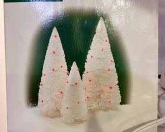 Department 56 Snow Village Twinkling Lit Trees 