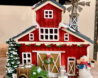 Christmas Village Barn