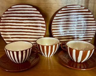 Hand Painted Finnish Dish Set