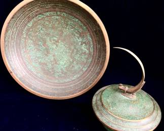 Carl Sorenson Bronze Dishes