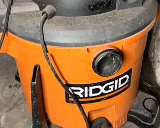 Rigid Shop  Vac 