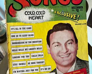 Popular Songs Cold, Cold, Heart Exclusive December 1951