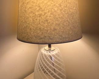 Thomas O’Brien Vintage Modern Hand Blown Glass Lamp